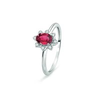 Anello Bliss Donna BL REGAL in Oro bianco Rubino 0.60 Ct 20101359 - 20101359